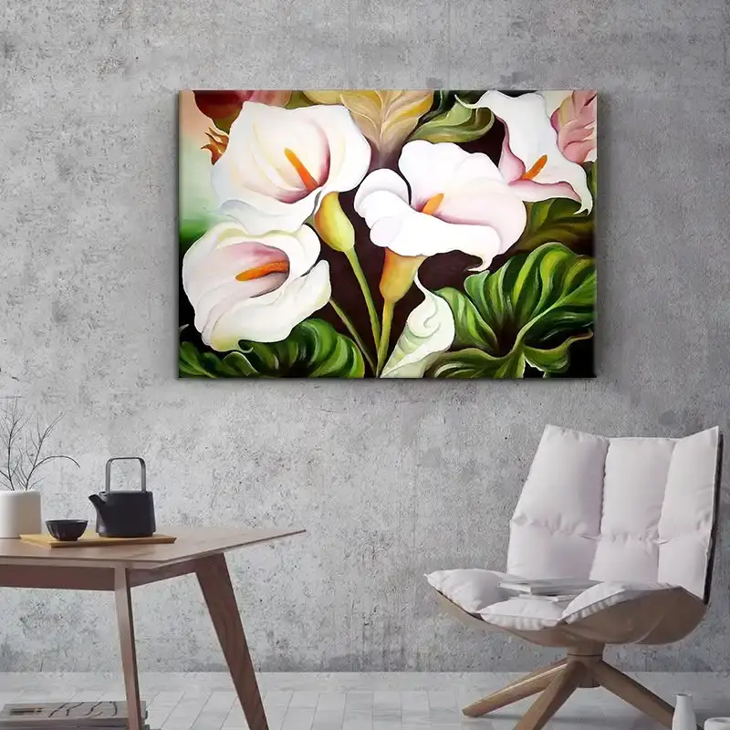 Tulip Flower Kətan Tablo TB1338 - 2