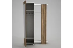 Urban Güzgülü, Asılqanlı Dəhliz Dolabı - Cəviz/Ağ - 4