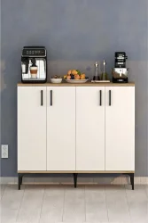 Valencia Çox Məqsədli Dolab - Ağ/Meşə - 3