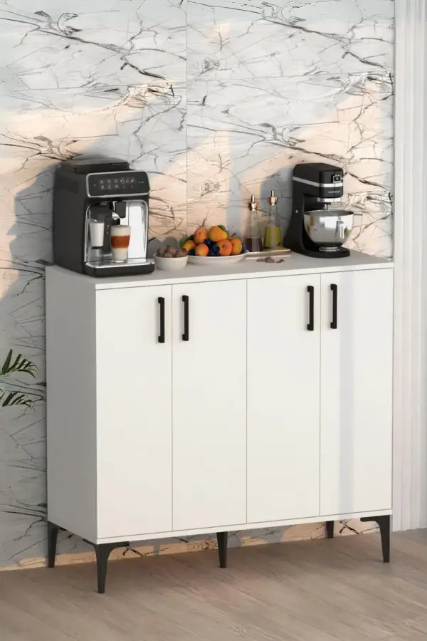 Valencia Çox Məqsədli Dolab - Ağ - 1