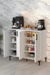 Valencia Çox Məqsədli Dolab - Ağ - Decoroom Collection (1)