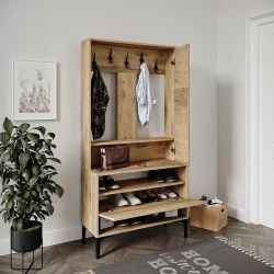 Valentino Güzgülü Dəhliz və Ayaqqabı Dolabı - Meşə - Venatto (1)