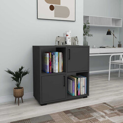 Vasilis Kitab Rəfi - Antrasit - Modev