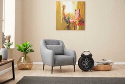 Venüs Kreslo Gri - Evdebiz