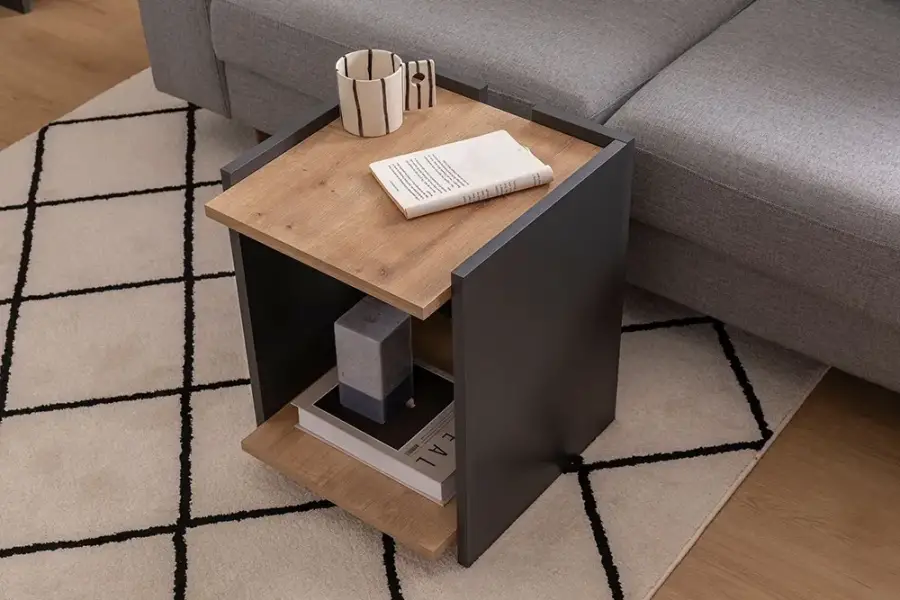 Viper Yan Sehpa - Meşə/Antrasit - 3