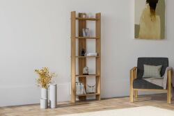 Virba Kitab Rəfi - Cəviz - Decoroom Collection