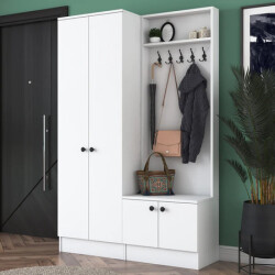 Vital Dəhliz Dolabı - Ağ - Ravilla