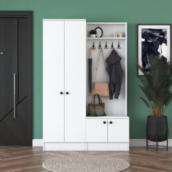 Vital Dəhliz Dolabı - Ağ - Ravilla (1)