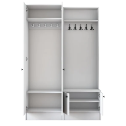 Vital Dəhliz Dolabı - Ağ - 8