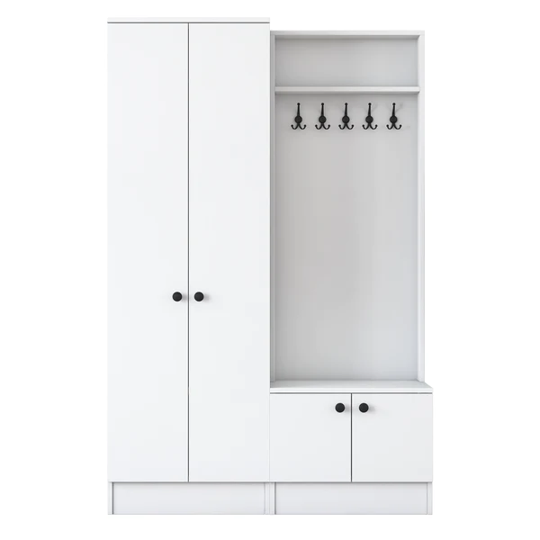 Vital Dəhliz Dolabı - Ağ - 9