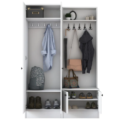 Vital Dəhliz Dolabı - Ağ - 11