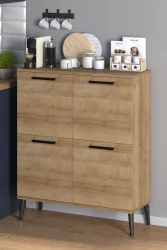 Vitra 4 Qapılı Mətbəx Dolabı - Meşə - 3