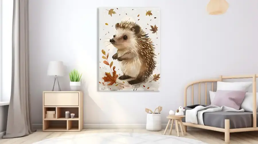 Whiskers Standing Kətan Tablo TB2092 - 2