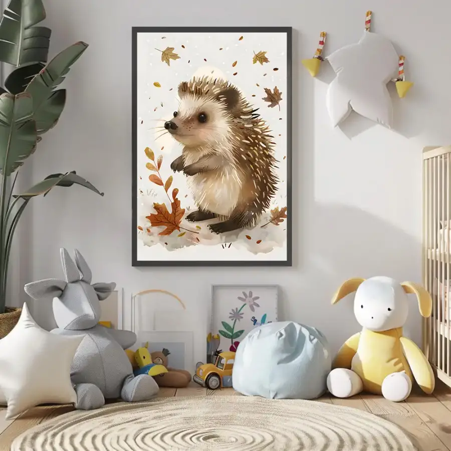 Whiskers Standing Kətan Tablo TB2092 - 1