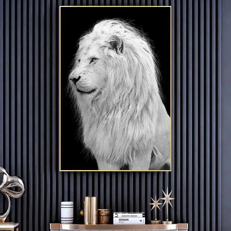 White Lion Kətan Tablo TB1262 - 1
