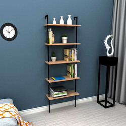 Willis Kitab Rəfi - Meşə/Qara - Modev (1)