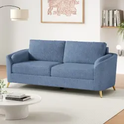 Zaheer 3 Yerli Divan - Tünd Göy 