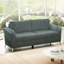 Zaheer 3 Yerli Divan - Yaşıl - Decore Mobilya (1)