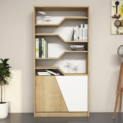 Zayn Kitab Rəfi - Meşə/Ağ - Modev (1)