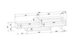 Zenn Tv Stend, Barok, 180 cm - 5