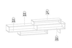 Zenn Tv Stend, Barok, 180 cm - 6